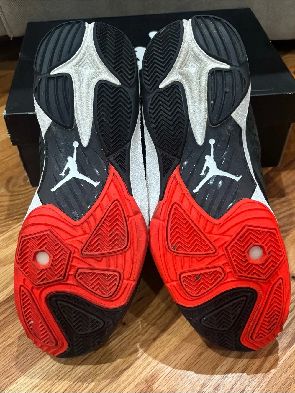 Nike Jordan CP3.VII Men 12 - Black Infrared' 616805-005 Sneaker Shoes